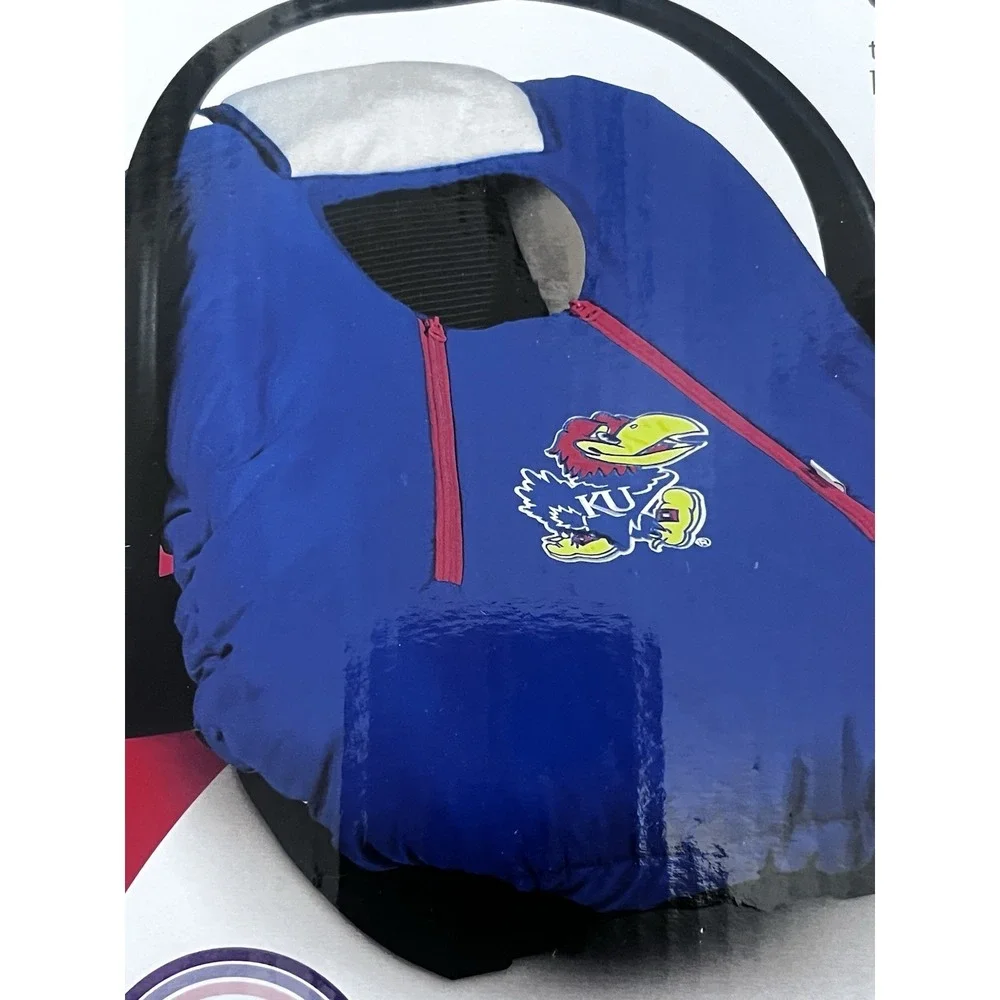 University of Kansas Jayhawks KU Cozy Cover Infant Carrier Cover